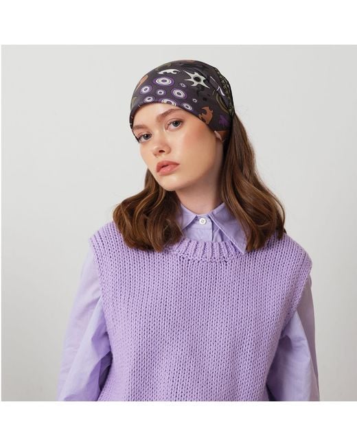 Iodes Metallic Ayvalık Mini Foulard