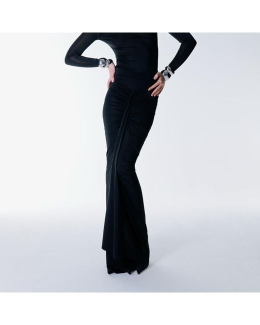 Herfetch Black Maxi Siren Skirt