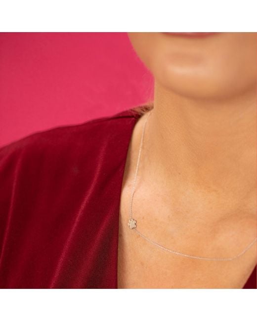Maya Brenner Metallic 14K Asymmetrical Charm Necklace