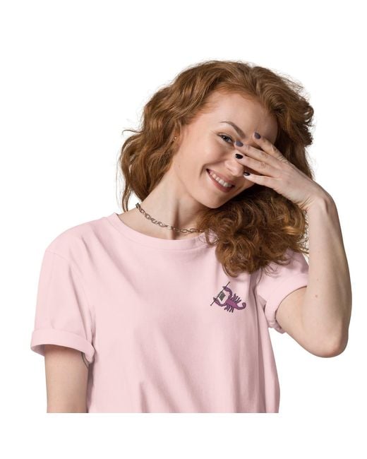 Anchor and Crew Pink Cotton Scorpion Knittin' Up