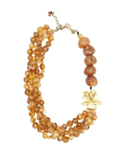 Sita Nevado Metallic Blu Necklace