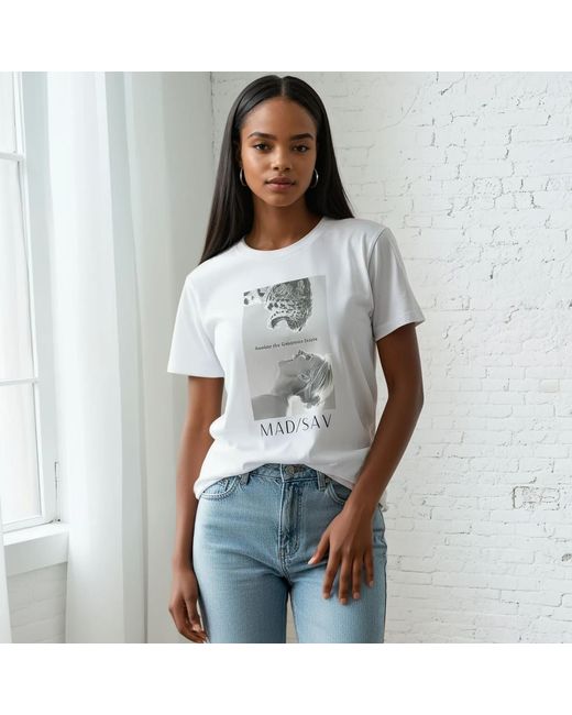Madison / Savile White Awaken The Greatness Inside Tee