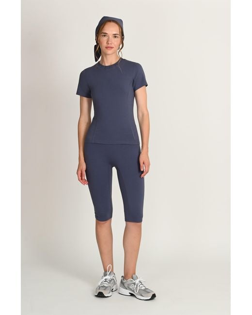 The Koozy Blue Margot T-Shirt ¾ Sleeve