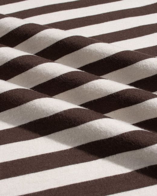 Far Afield Brown Ringer Stripe T-Shirt for men