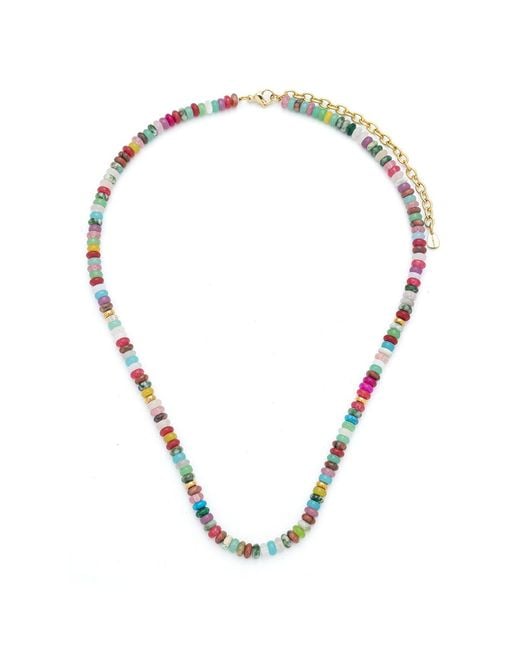 KAMARIA Blue Charis Medium Gemstone Necklace