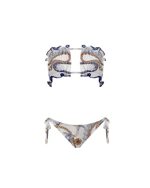 Nur Karaata White Sun Tropezienne Bikini Set