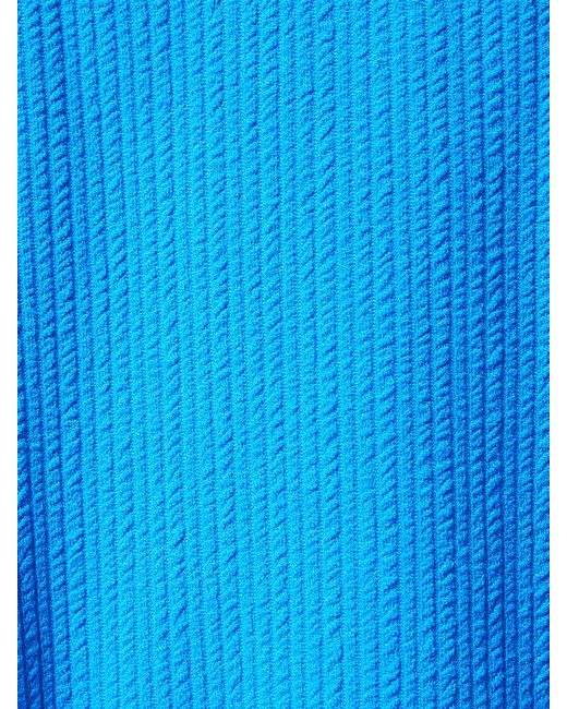 Change of Scenery Blue Neutrals Side Tie High Waist Bottom