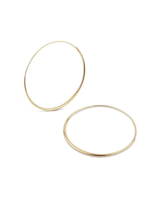 Dinny Hall Metallic Queenie Solid Hoops