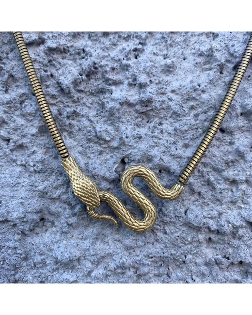 Zeworks Metallic Naga Necklace
