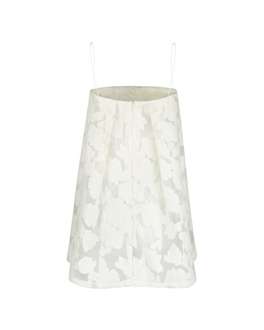 Boutique Kaotique White Flowy Top