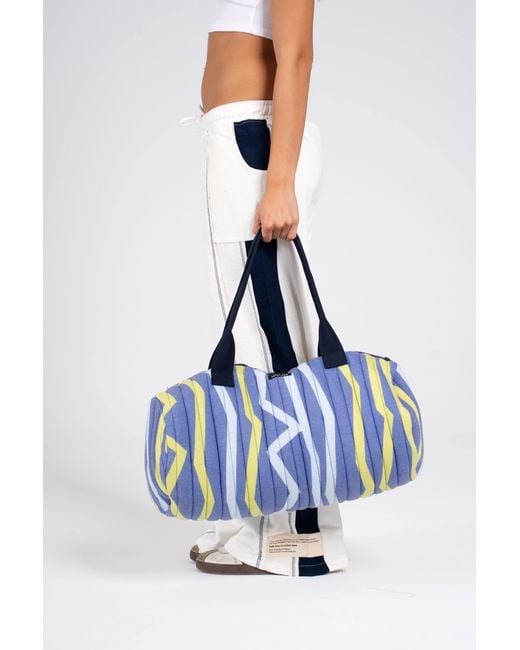 Up-fuse Blue Duffle Bag
