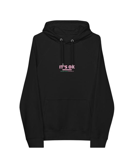 Anchor and Crew Black Five It's Ok Editions Organic Cotton Hoodie for men