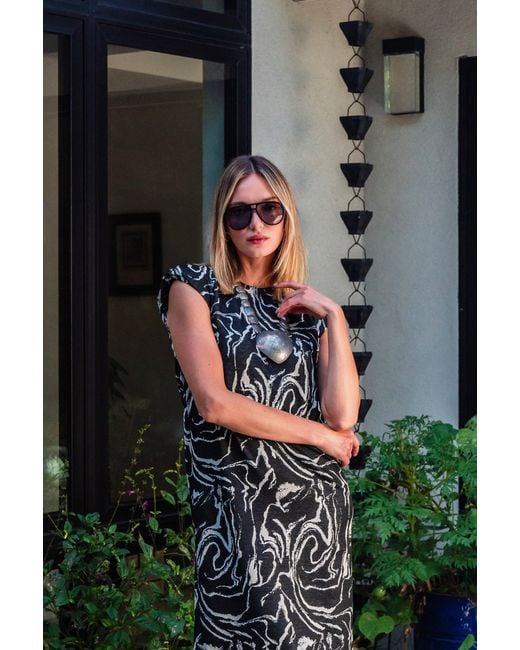 Jennafer Grace Black Neutrals Sabrina Shift