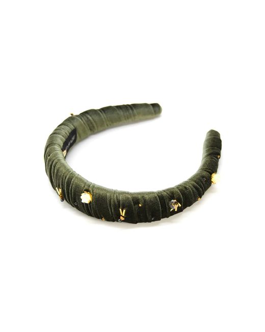 ADIBA Green Myrtle Handmade Headband