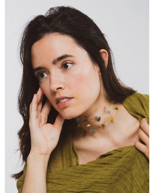 Laine Studio Metallic Choker Colores Light