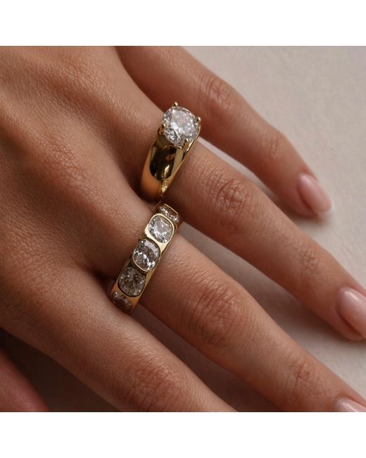 Onewildone Metallic Isn'T She Lovely Ring
