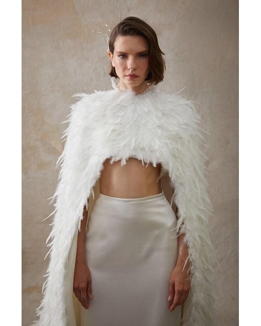 Syla Atelier White Şehper Skirt