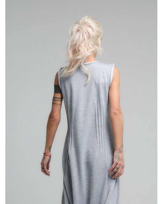 Clothes by Locker Room Gray Relaxed-Fit Maxi Dress