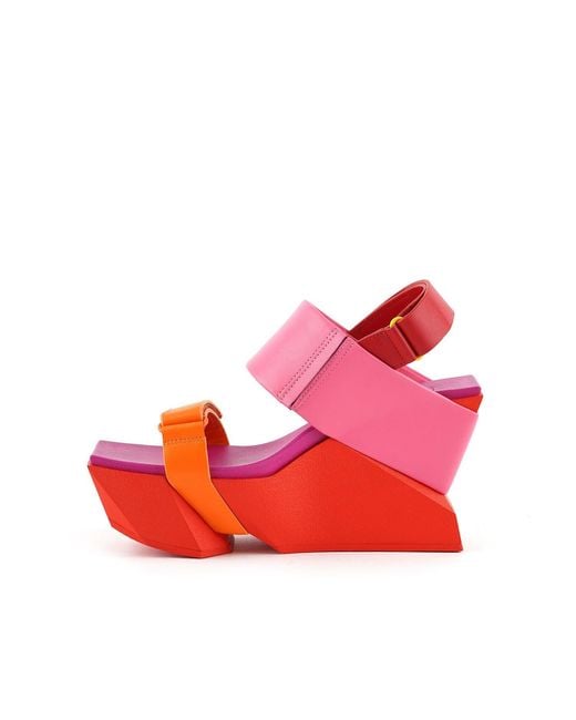 United Nude Red Brutt Sandal