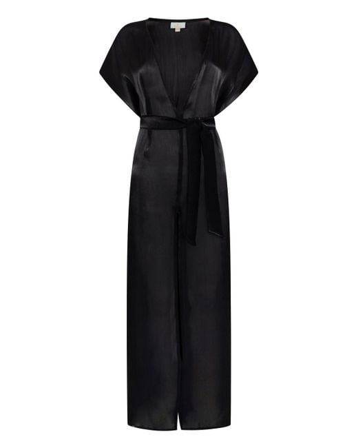 Leyla Maya Ltd Black Sophia Beach To Bar Dress