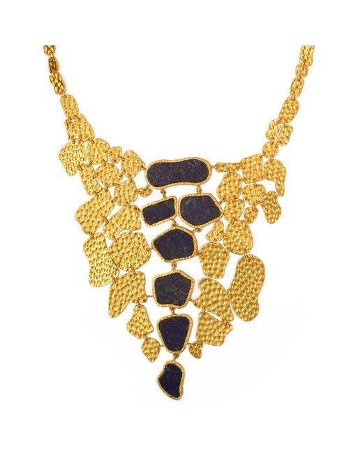 Christina Greene Metallic Mosaic Necklace