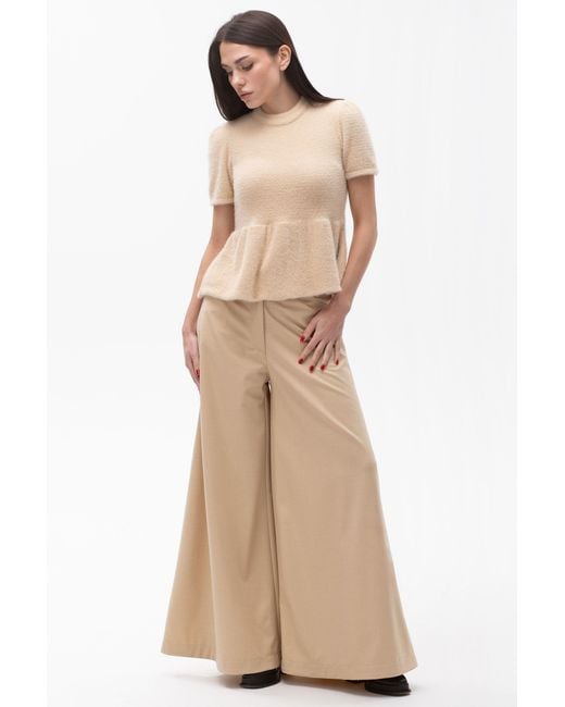 Maison Bogomil Natural Palazzo Pants