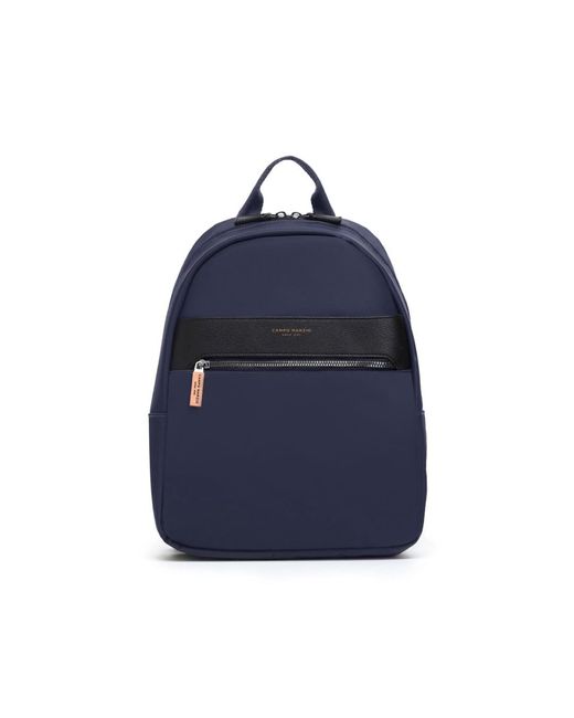 CAMPO MARZIO Roma 1933 Blue Isabella Urban Backpack