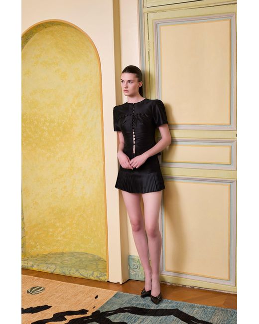 Pcfg Black The Party Edit Front Closure Top