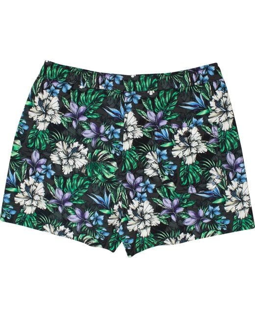 Lords of Harlech Green Quack Colorful Floral Black for men