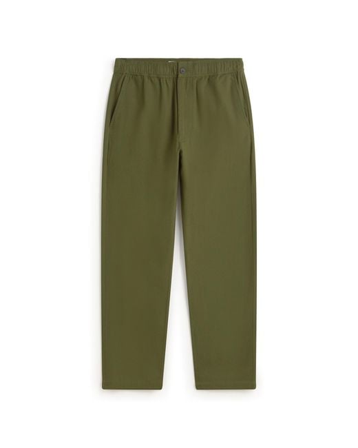 Thinking Mu Green Travel Light Straight Pants for men
