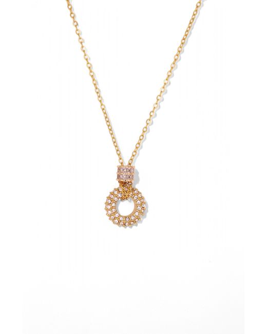 Vicky&Nico Metallic Luxe Circle Necklace