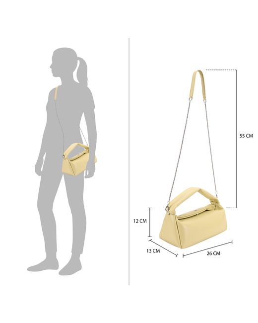 Paul Costelloe Metallic Molly Leather Bag