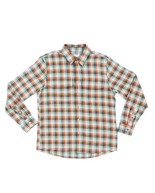 Ariko Blue Summer Softy Plaid Shirt for men