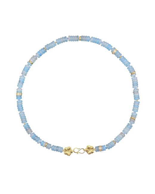Agora Jewellery Blue Bavella Necklace