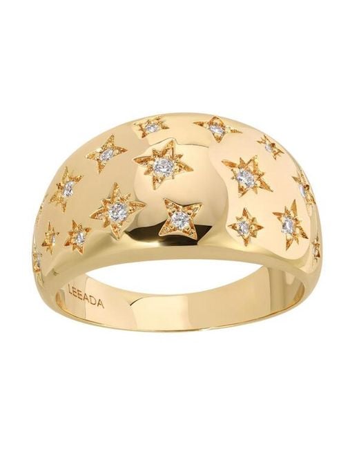 Leeada Jewelry Metallic Stevie Stars Ring