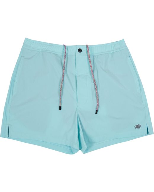 Lords of Harlech Blue Quack Swim Short for men
