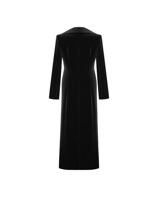 Roqaia Fashion House Black Velvet Noble
