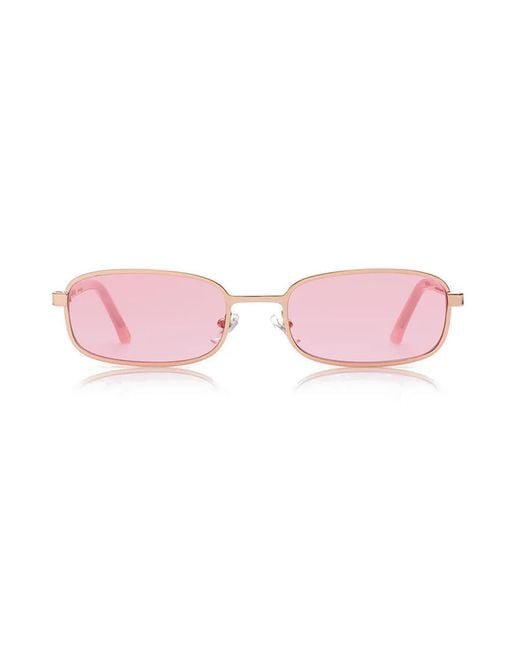 A.Kjærbede Pink Noah Sunglasses Rosegold Galactic