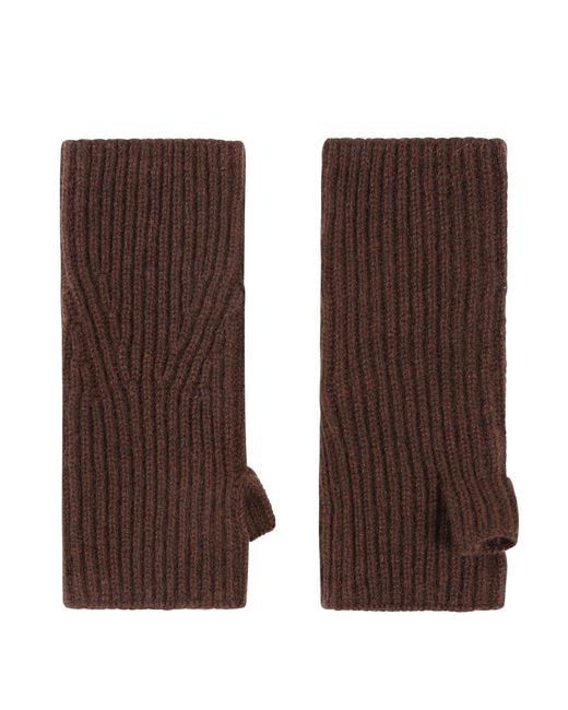 Loop Cashmere Brown Cashmere Mitt