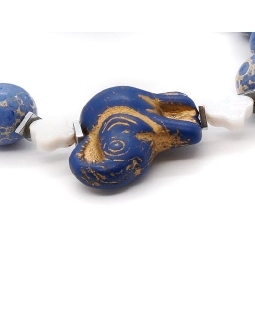 Ebru Jewelry Blue Wish Your Dreams Bracelet Set