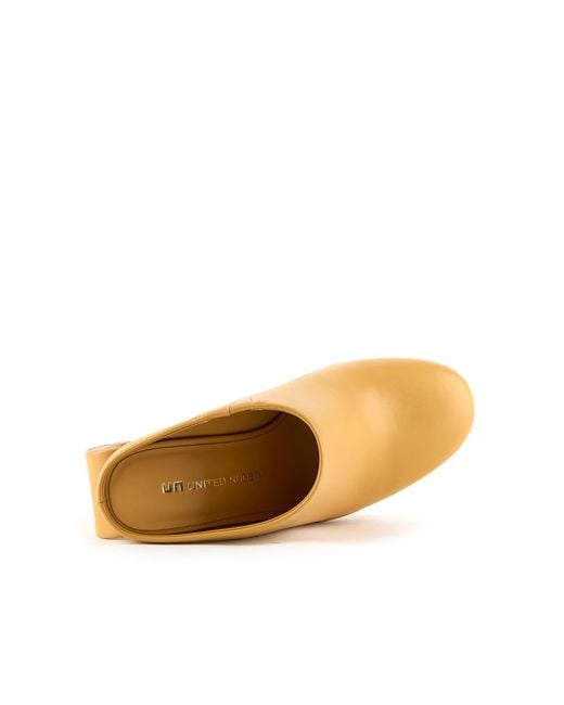 United Nude Metallic Mobius Mule Hi