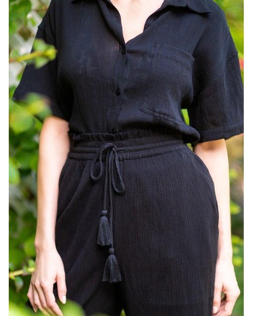 Change of Scenery Black Neutrals Michelle Shirt