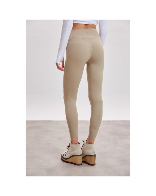 Altra Volta Natural Neutrals High-Waist Sculpting Leggings – Supportive Fit Sand