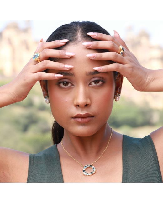 GEM BAZAAR Blue The London Ring