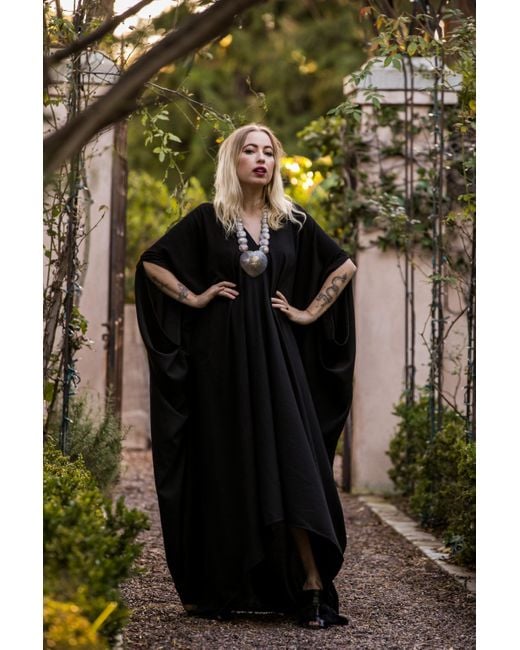 Jennafer Grace Black Onyx Caftan Kaftan