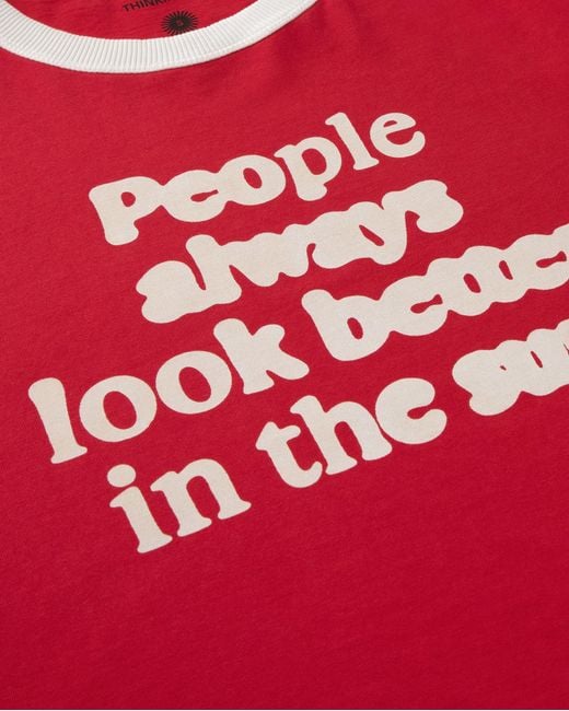 Thinking Mu Red People Zowie R T-Shirt