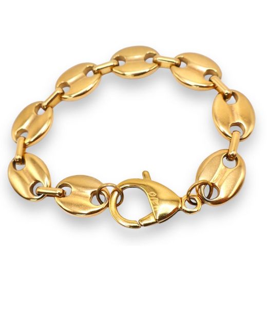 Jagged Halo Jewelry Metallic Mariner Link Bracelet