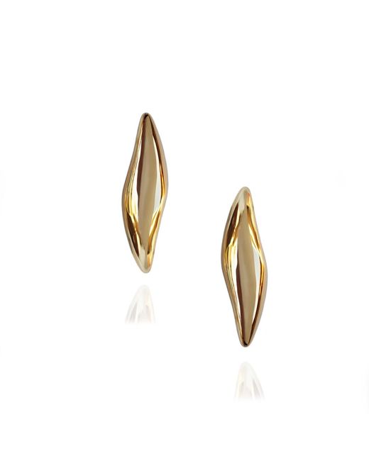 WON ASTRE Metallic Warrior Of Light Grande Earrings