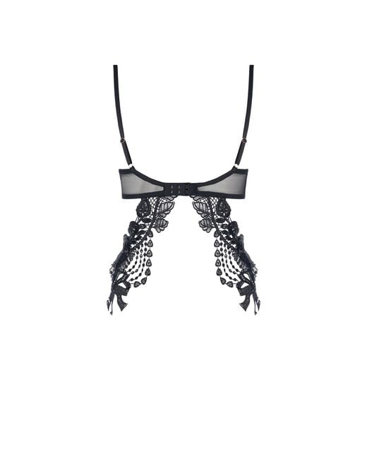 Belle -et-BonBon Black Limited Edition Sparkling Showgirl Crystal Bisoux Body Add The Matching Knickers To Make A Beautiful Set