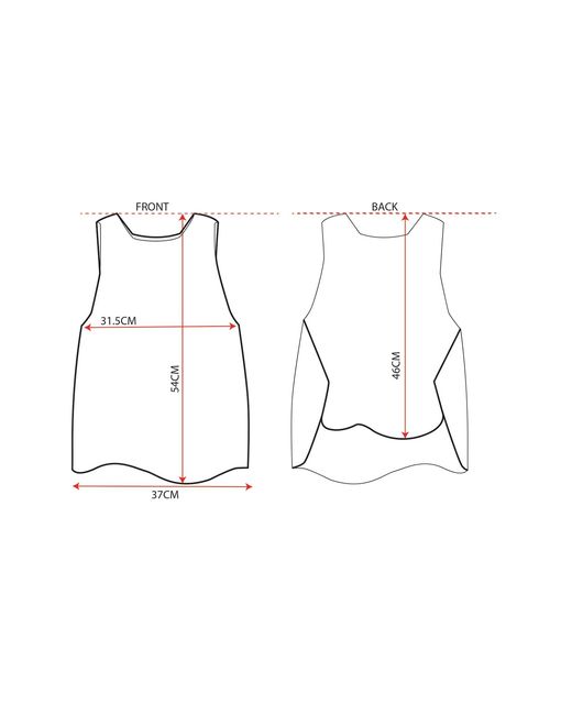 Essien & Emre Blue Wave Sleeveless Top Hand Made One-Of-A-Kind